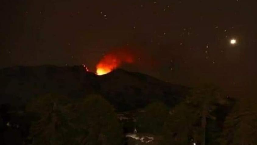 [FOTOS] Redes sociales reportan actividad en el volcán Copahue