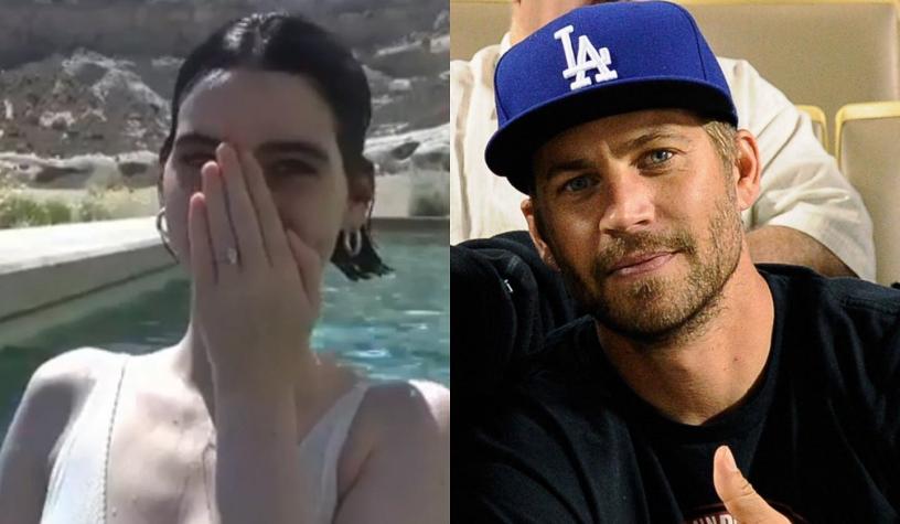 Hija de Paul Walker se casará a un mes de anunciar que tiene novio: es un actor y modelo