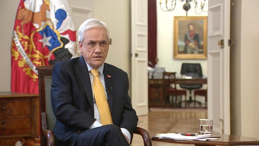 [VIDEO] Presidente Piñera se abre a ir al TC ante nuevo retiro del 10% de AFP