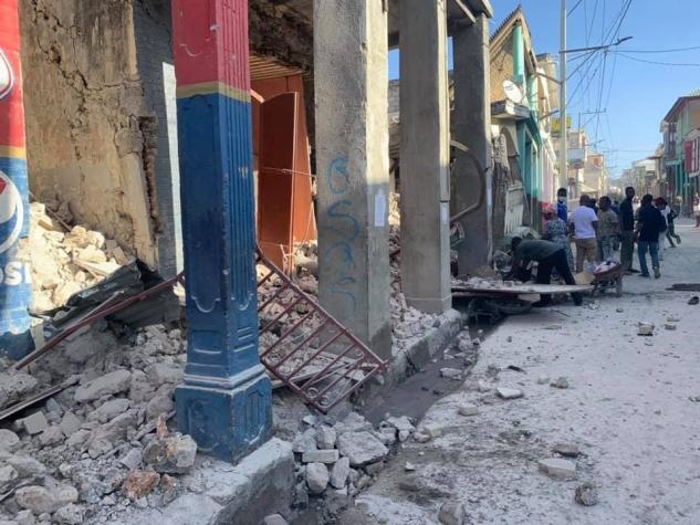 Confirman al menos 29 muertos por terremoto 7,2 en Haití