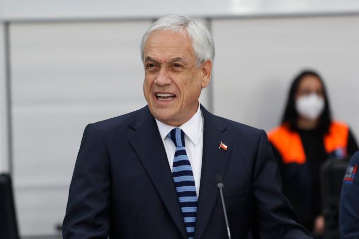 Piñera: "Lo que Chile está haciendo es ejercer su derecho y declarar su plataforma continental"