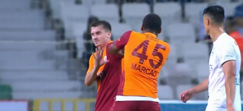 Liga de Turquía comenzó con todo: defensa del Galatasaray es expulsado por golpear a un compañero