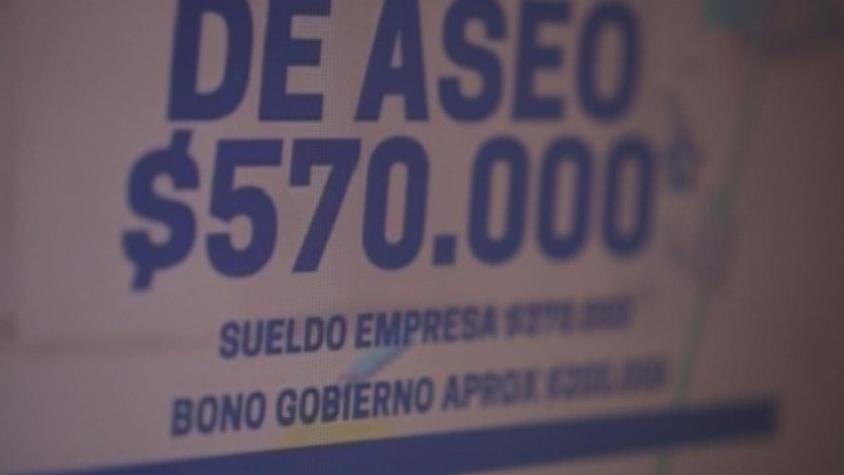 [VIDEO]  Empresa ofrecía sueldo de $570 mil, pero incluían Bono IFE