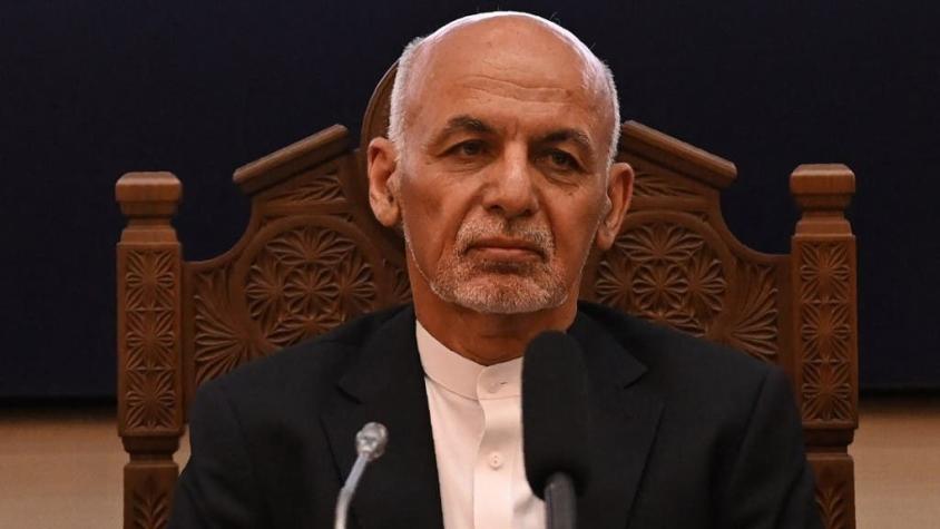 Revelan paradero de Ashraf Ghani: presidente dejó Afganistán cuando talibanes controlaron Kabul