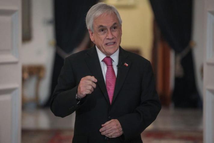 Piñera valora positivas cifras económicas y hace un llamado a "normalizar la política fiscal"