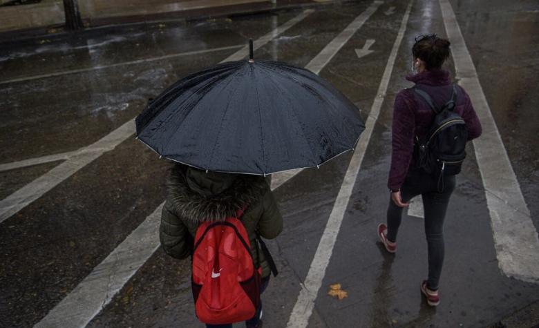 ¿Cómo siguen las lluvias? Este es el pronóstico para el fin de semana en Santiago