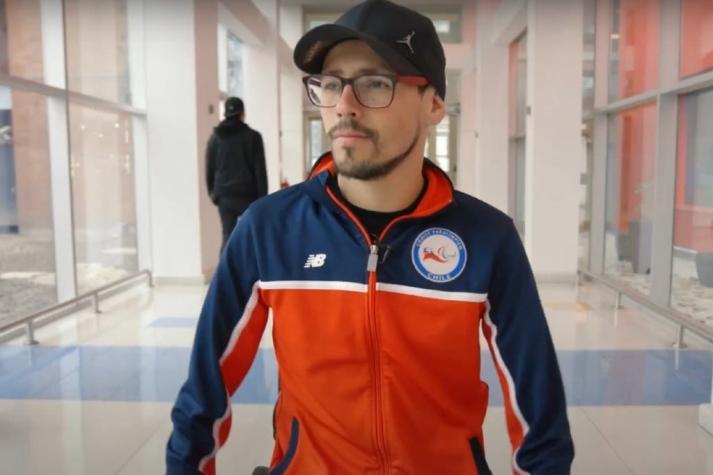 Alberto Abarza, abanderado de Chile en Paralímpicos: "Queremos estar dentro de los primeros tres"