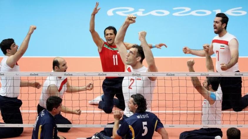 Estrella de los Paralímpicos: el "arma secreta" del vóleibol iraní sacado de un programa de TV