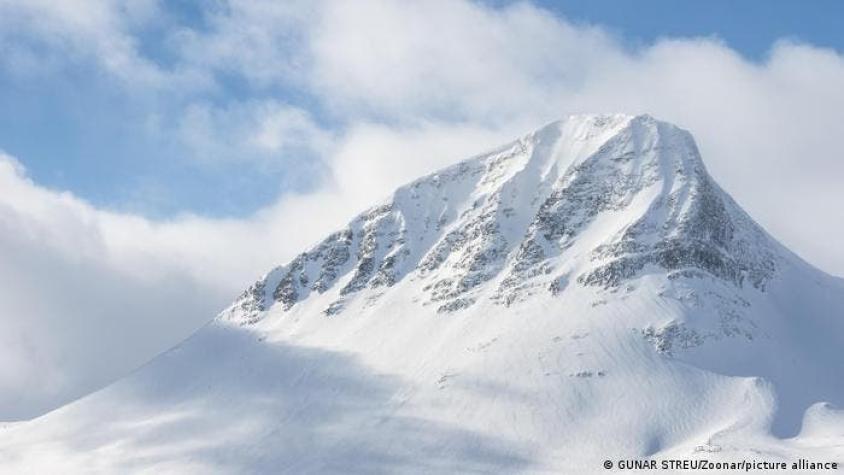 Montaña sueca pierde dos metros de altura en un año y se sigue encogiendo