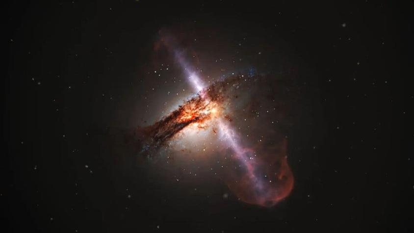 Cómo surgieron los agujeros negros más grandes del universo