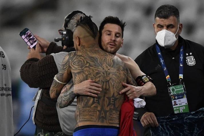 Contacto entre Vidal y Messi: en Argentina hablan de "rebelión" de sudamericanos para Eliminatorias