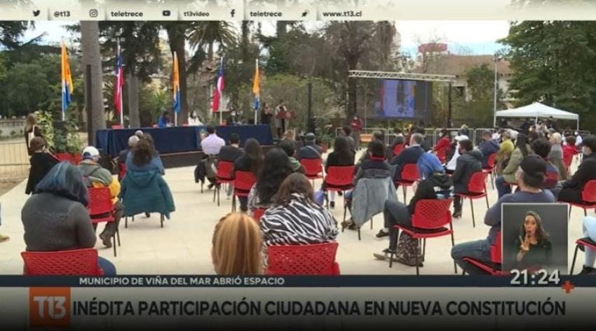 [VIDEO] Municipio viñamarino busca acercar proceso constitucional a la comunidad