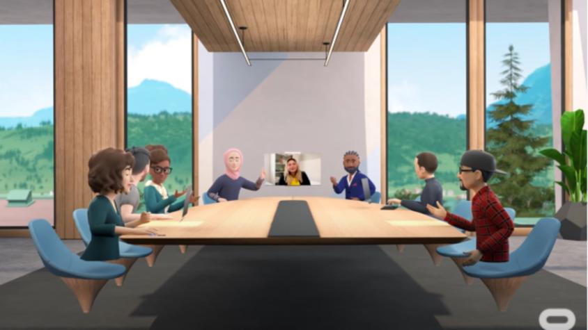 Facebook lanza Workrooms un metaverso de oficinas de realidad virtual 