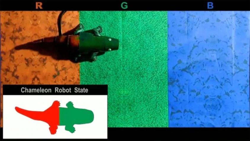 El robot camaleón que logró niveles de camuflaje militar