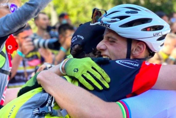 ¡Es imparable! El ciclista Martín Vidaurre consigue la medalla de oro en la Copa Mundial en Suiza