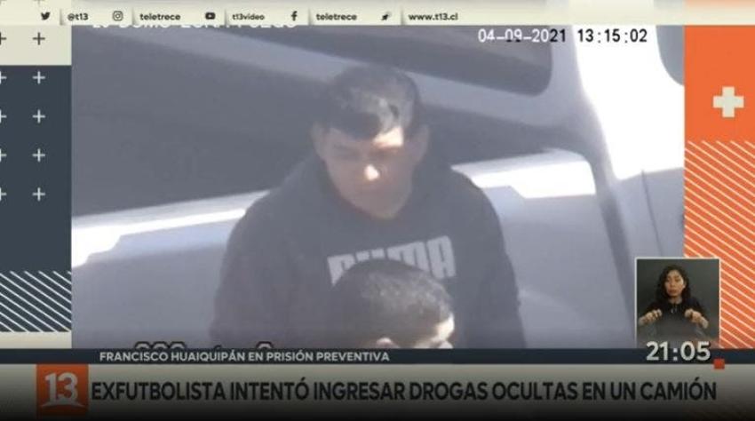 [VIDEO] Huaiquipán en prisión preventiva por intentar ingresar drogas a la cárcel