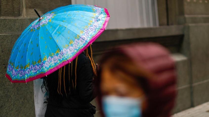 Lluvia en la Región Metropolitana: así serán las precipitaciones que se esperan este lunes y martes