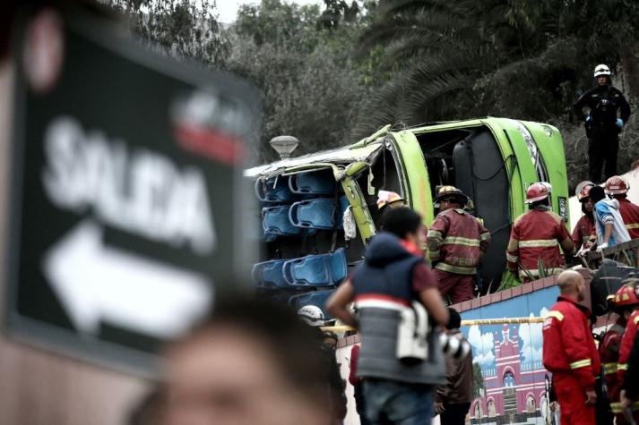 Dos migrantes mueren en Tacna tras cruzar en bus desde Chile
