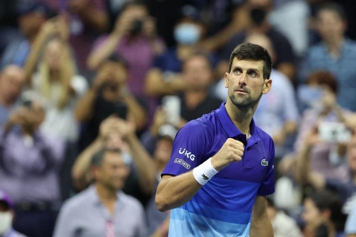 Novak Djokovic vence a Matteo Berrettini y queda a dos partidos de la gesta en el US Open