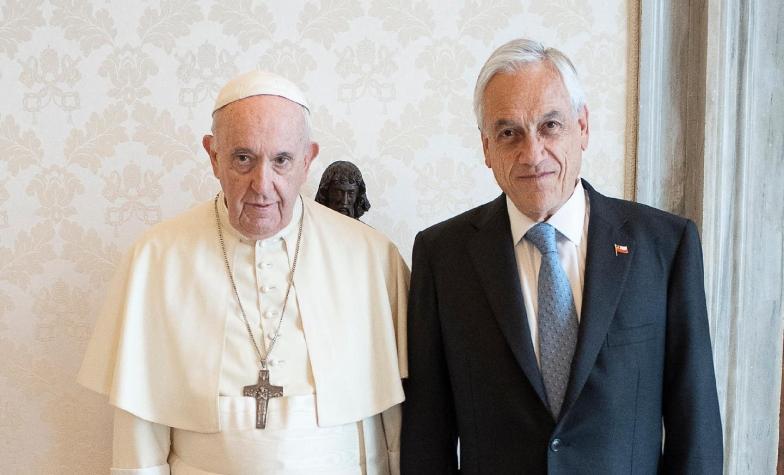 Piñera se reunió con Francisco: abordaron temas de justicia social, derechos humanos y constituyente