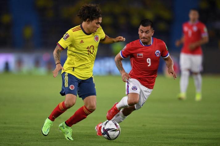 Colombia 3 - Chile 1: La Roja regaló un tiempo en Barranquilla y se queda lejos de Qatar 2022