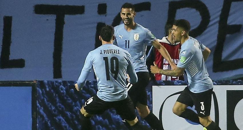 Uruguay le arrebató el tercer puesto de la Clasificatoria a Ecuador con gol de última hora