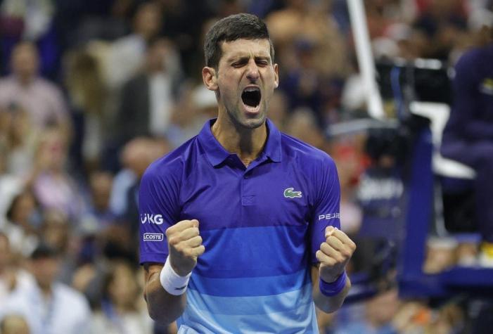 Djokovic avanza a la final del US Open y está a un triunfo de hacer historia