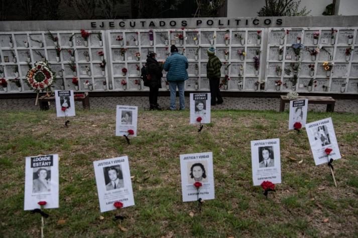 [FOTOS] Agrupaciones de DD.HH lideraron romería en memoria de víctimas de la dictadura