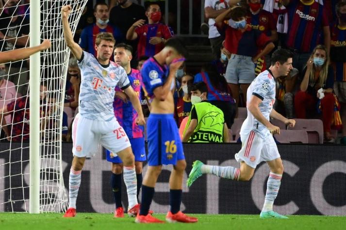 Bayern Múnich aplasta en el Camp Nou a un FC Barcelona que comienza la Champions sin Lionel Messi