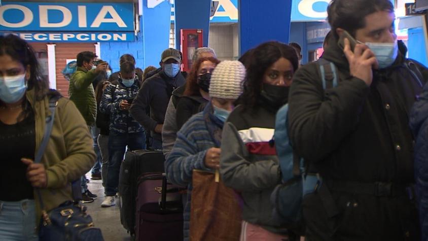 Pasajes en bus hacia el sur casi agotados: prevén 800 mil pasajeros viajando desde Santiago este 18