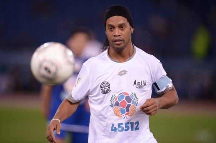 "Partido Por la Paz" se jugará en Chile y tendrá a Ronaldinho, Figo, Totti y Sneijder, entre otros