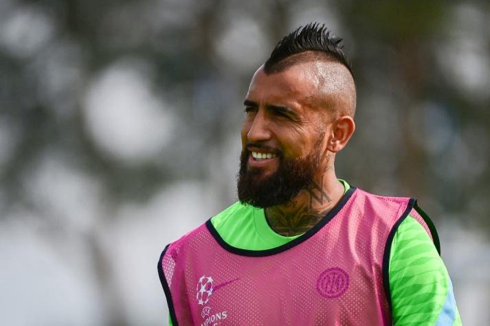 Alarma en la Roja: Vidal se lesiona y queda fuera de partido del Inter por Serie A