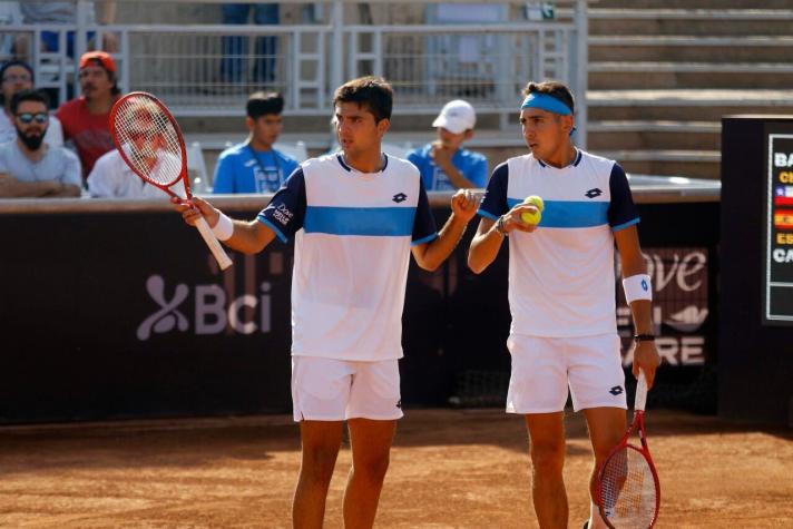 Copa Davis: Tabilo y Barrios fueron superados en el dobles y Eslovaquia se pone 2-1 sobre Chile