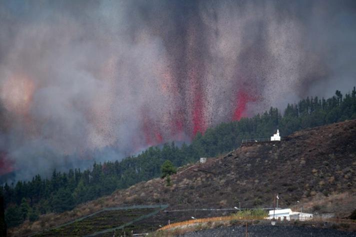 [FOTOS] Los impactantes registros de la erupción volcán Cumbre Vieja en España