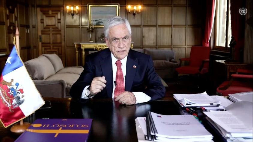 Piñera habla de la Convención Constitucional ante la ONU y pide propuesta que "proteja libertades" Piñera habla de la Convención Constitucional ante la ONU y pide propuesta que "proteja libertades"