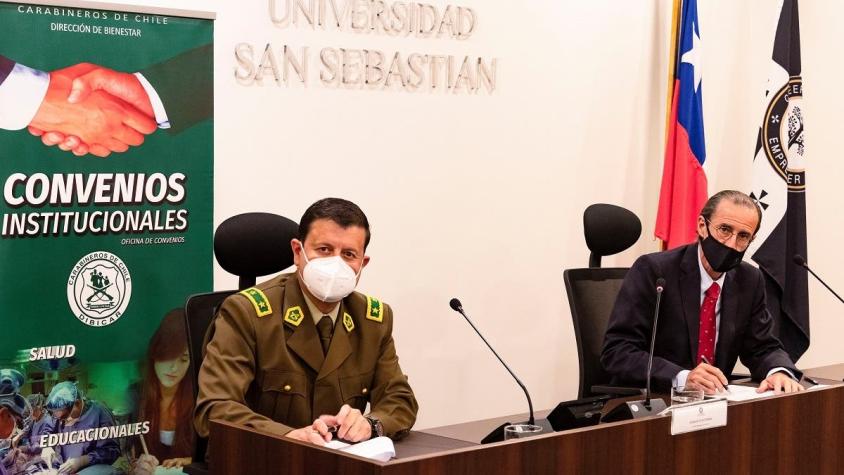 Universidad San Sebastián becará a hijos de mártires de Carabineros de Chile