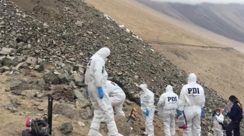 PDI de Tarapacá investiga hallazgo de dos cuerpos con signos de putrefacción al sur de Iquique