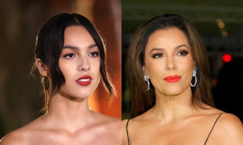 Batalla de escotes: Olivia Rodrigo y Eva Longoria usaron sin saber "el mismo" vestido en una gala