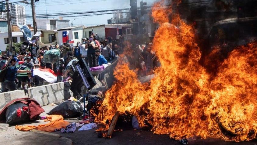 "Mayoría de Chile no comparte la violencia xenofóbica de los que quemaron pertenencias de migrantes"