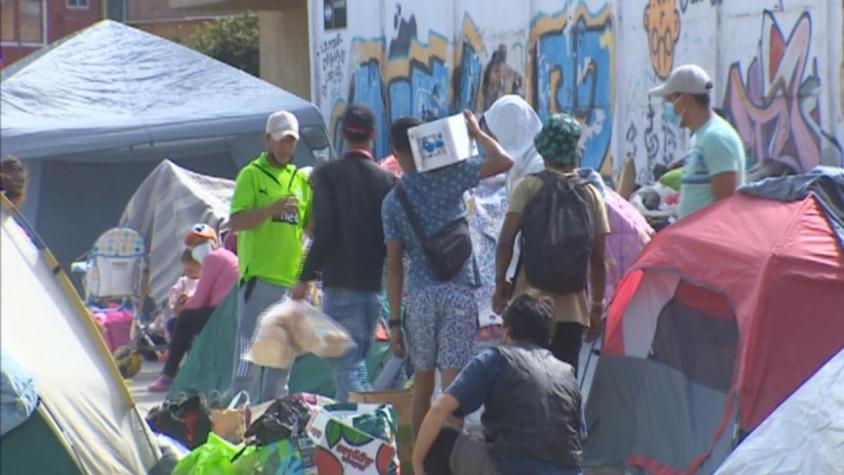 [VIDEO] Crisis humanitaria en Iquique: Ofrecen terreno para instalar campamento de tránsito