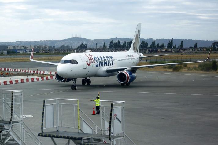 Avión de Jetsmart debió aterrizar de emergencia en Iquique