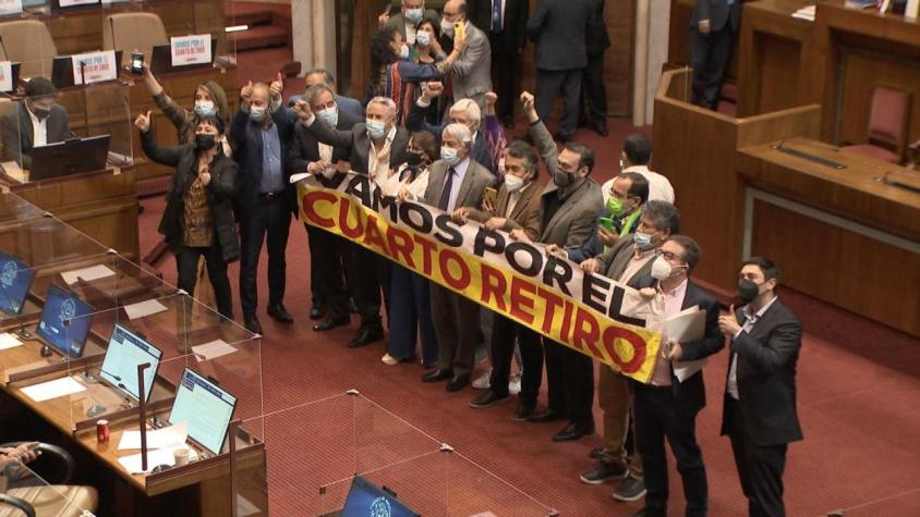 [VIDEO] Cuarto retiro del 10% enfrenta complejo escenario en el Senado