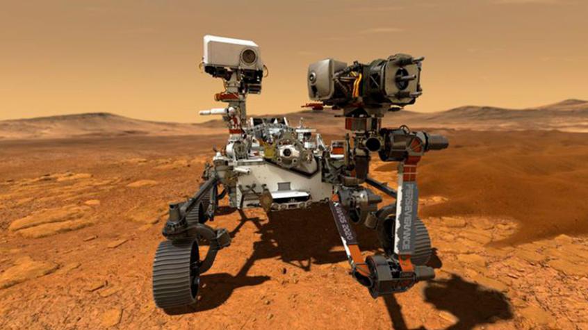 Un segundo intento: El rover Perseverance perforó una nueva roca en Marte