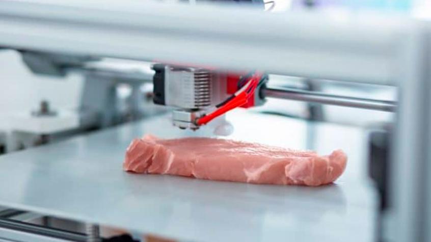 Un experimento culinario: Ingenieros cocinaron pollo impreso en 3D con láser