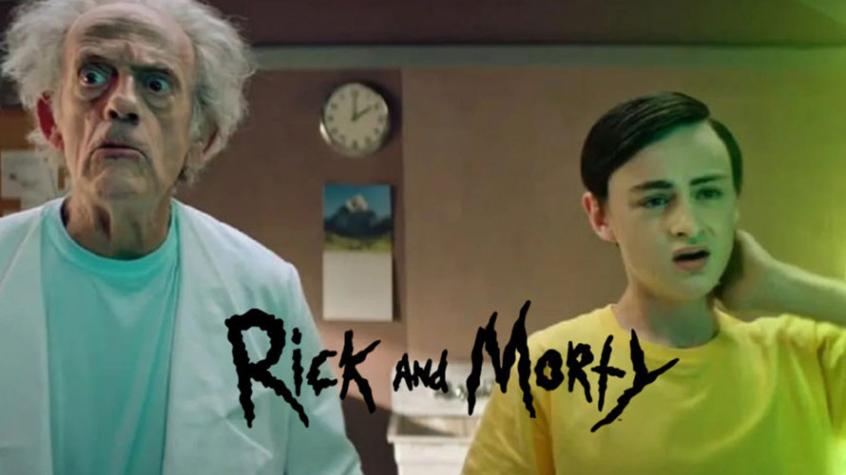 De carne y hueso: El live action de Rick y Morty protagonizado por Christopher Lloyd