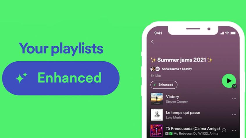 “Potenciar”: Spotify presenta su función de recomendaciones para tu playlist