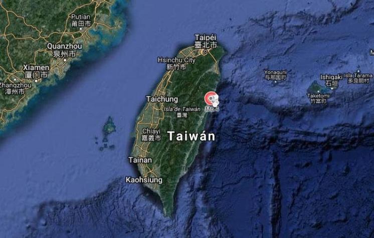 Sismo de magnitud 6,5 sacude el nordeste de Taiwán