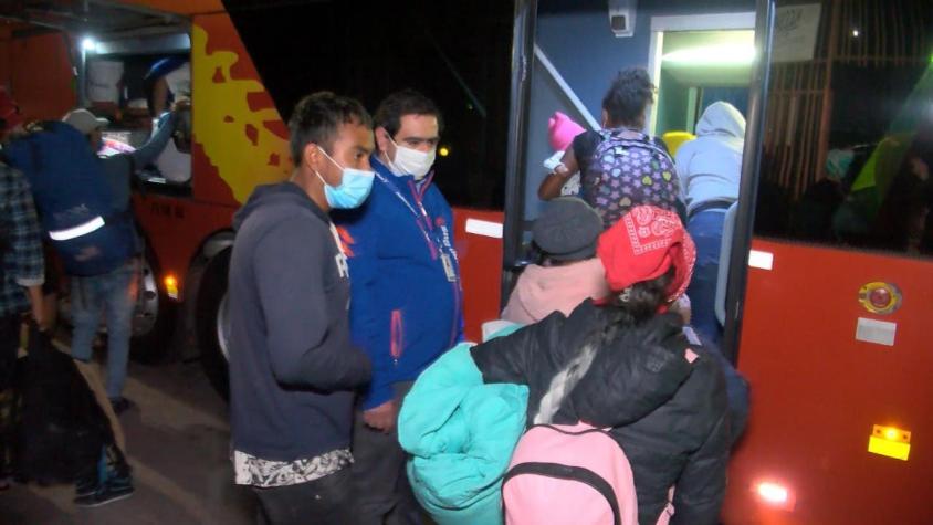 [VIDEO] Crisis humanitaria: Gobierno gestiona buses de migrantes