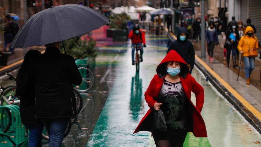 Primer viernes sin toque de queda: Pronostican posibles lluvias para la zona central