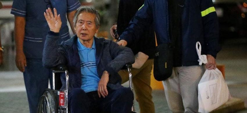 Hospitalizan por problemas respiratorios al ex presidente de Perú, Alberto Fujimori